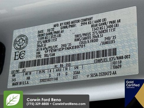 Used 2022 Ford F150 Lariat AWD/4WD image 36