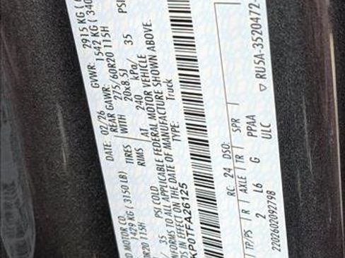 New 2026 Ford F150 STX w/ Equipment Group 200A image 16