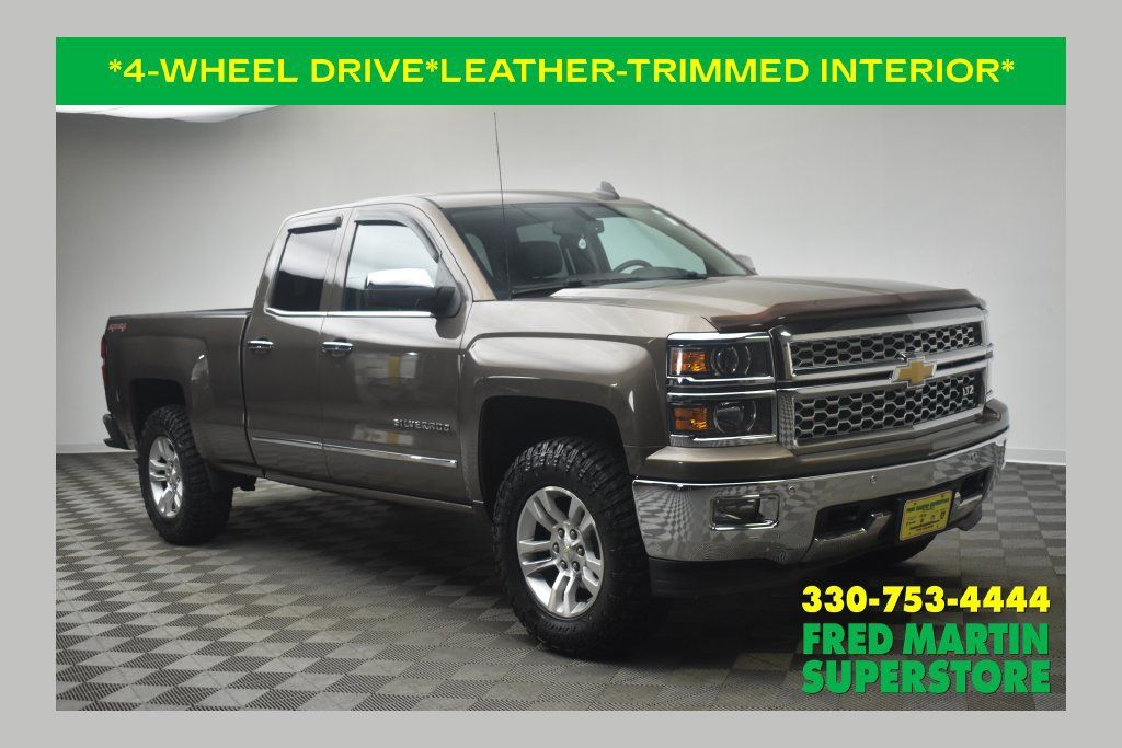 Used 2015 Chevrolet Silverado 1500 LTZ w/ LTZ Plus Package AWD/4WD 360° Tour