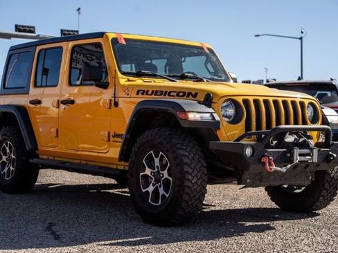 Used 2021 Jeep Wrangler Unlimited Rubicon AWD/4WD image 3