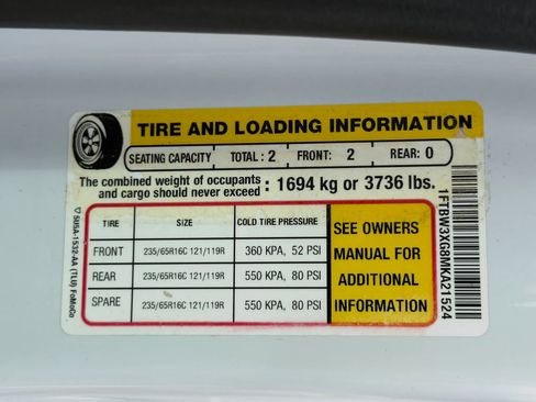 Used 2021 Ford Transit 350 148 High Roof Extended image 46