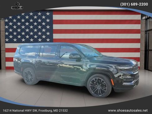 Used 2024 Jeep Grand Wagoneer L Series II w/ Quick Order Packagew 28T image 1