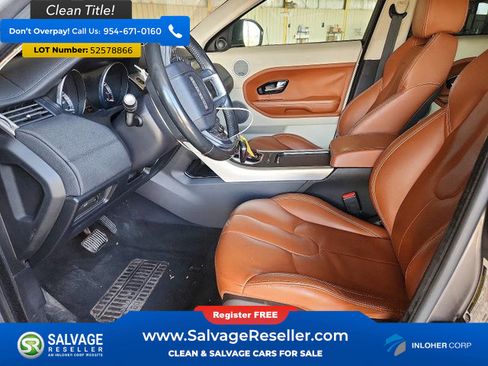 Used 2015 Land Rover Range Rover Evoque Pure Plus AWD/4WD image 9