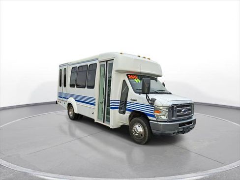 Used 2011 Ford E-350 and Econoline 350 Super Duty w/ Shuttle Bus Prep Pkg image 2