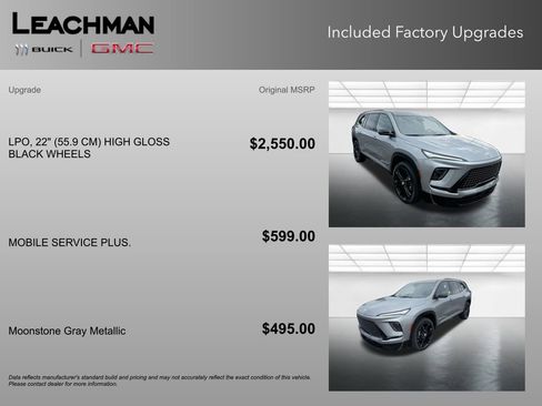 New 2026 Buick Enclave Sport Touring w/ LPO, Floor Liner Package image 5