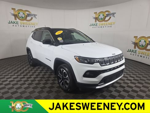 Certified 2022 Jeep Compass Limited w/ Sun and Sound Group AWD/4WD image 1
