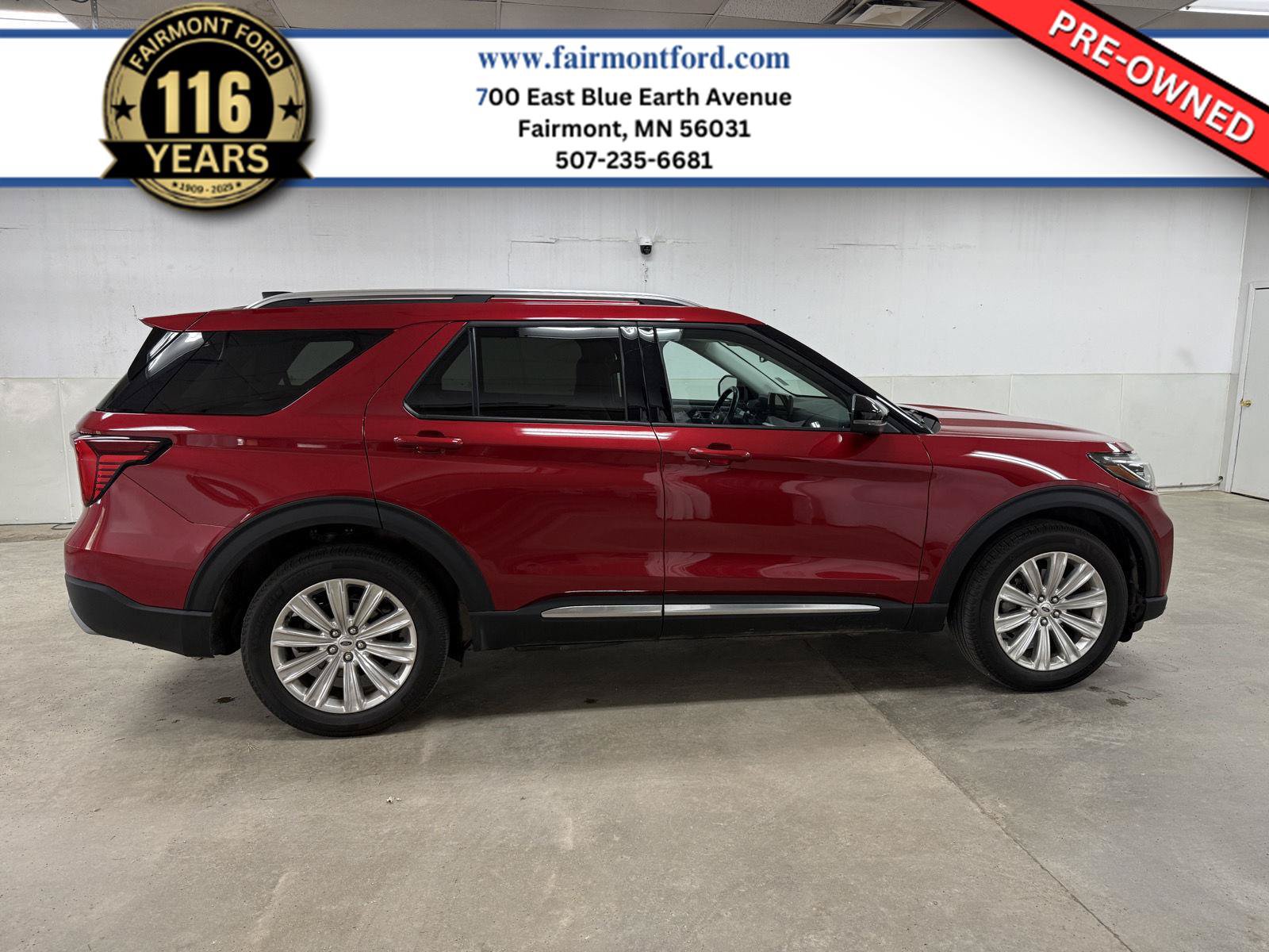 Used 2025 Ford Explorer Platinum w/ LUX Leather Package AWD/4WD image 1
