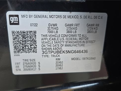 Used 2022 GMC Sierra 1500 SLE AWD/4WD image 28