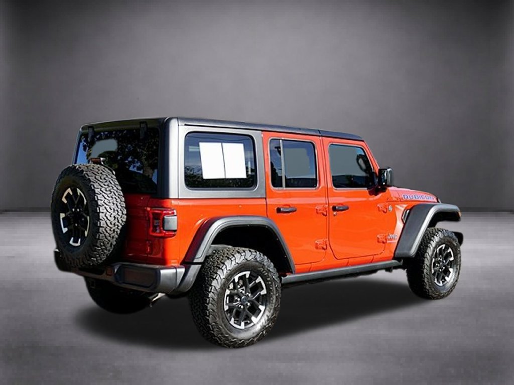 Certified 2025 Jeep Wrangler Unlimited Rubicon 4xe w/ Convenience Group AWD/4WD image 4