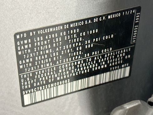 Used 2025 Volkswagen Taos S FWD image 12
