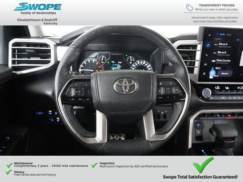 Used 2024 Toyota Tundra SR5 w/ TRD Sport Premium Package AWD/4WD image 16