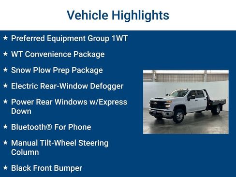 New 2025 Chevrolet Silverado 3500 W/T w/ WT Convenience Package AWD/4WD image 3