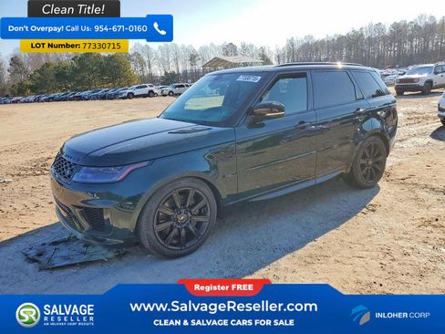 Used 2020 Land Rover Range Rover Sport HSE AWD/4WD image 1