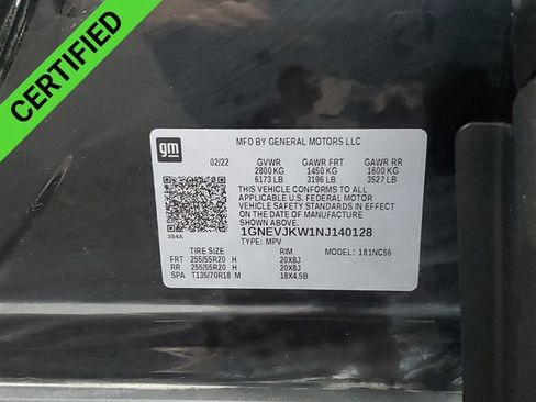 Certified 2022 Chevrolet Traverse RS image 34