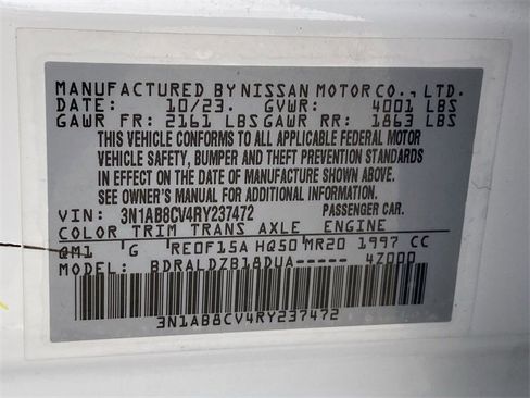 Used 2024 Nissan Sentra SV image 39