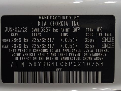 Used 2023 Kia Sorento LX FWD image 33