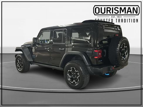 Used 2023 Jeep Wrangler Unlimited Rubicon 4xe w/ Steel Bumper Group AWD/4WD image 3