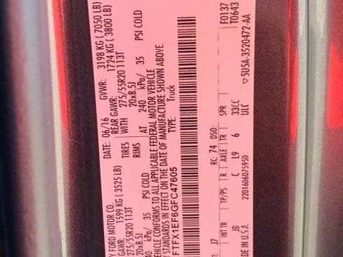 Used 2016 Ford F150 XLT w/ Equipment Group 301A Mid AWD/4WD image 23