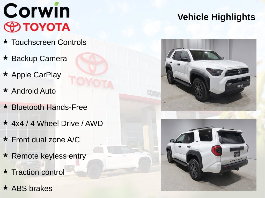 Used 2025 Toyota 4Runner SR5 AWD/4WD image 11