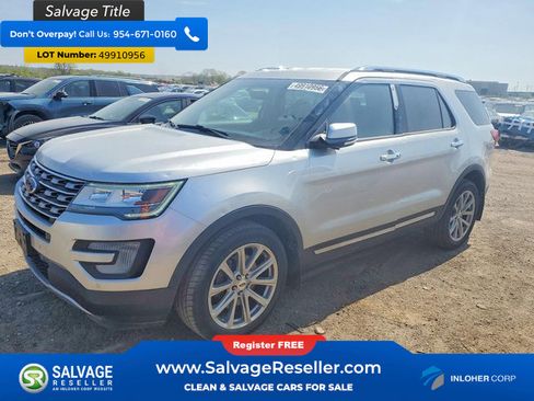 Used 2017 Ford Explorer Limited AWD/4WD image 1