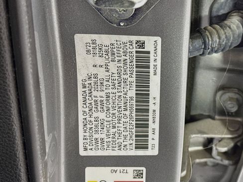 Certified 2023 Honda Civic LX image 29