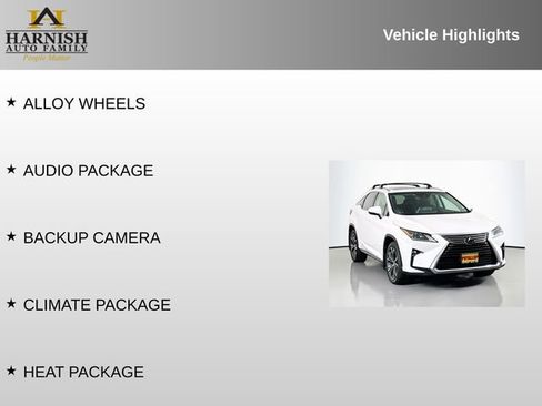 Used 2018 Lexus RX 350 AWD w/ Premium Package image 7