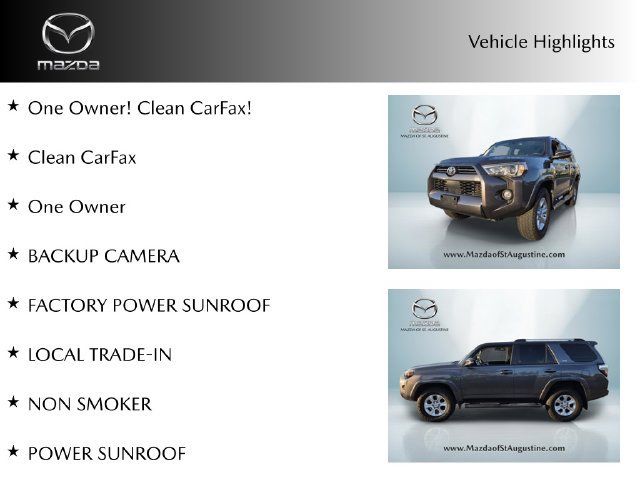 Used 2022 Toyota 4Runner SR5 Premium w/ Moonroof Package AWD/4WD image 2