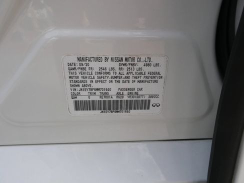 Used 2021 INFINITI Q50 Luxe RWD image 12