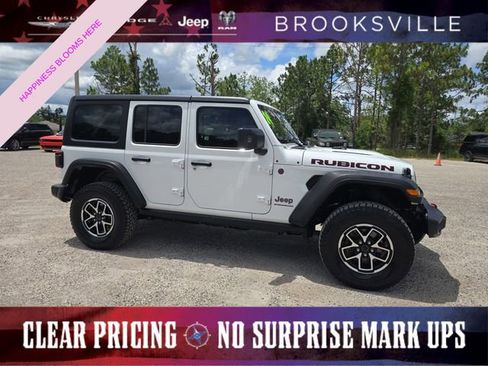 Certified 2024 Jeep Wrangler Unlimited Rubicon AWD/4WD image 1