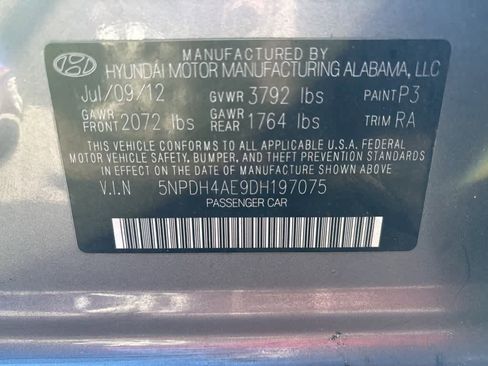 Used 2013 Hyundai Elantra GLS w/ Preferred Pkg image 12