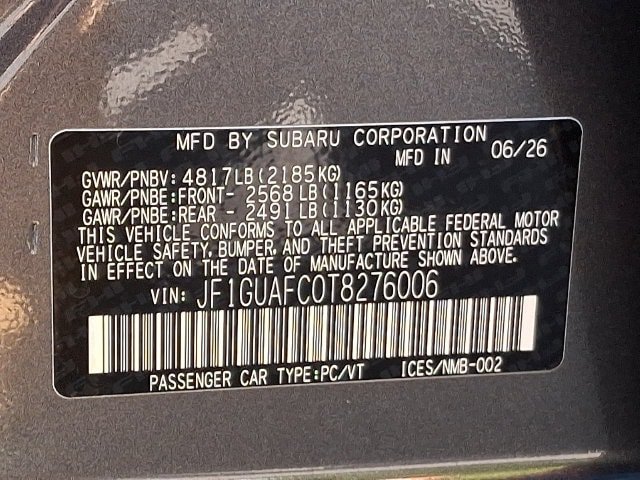 New 2026 Subaru Impreza 2.0i Sport AWD/4WD image 18