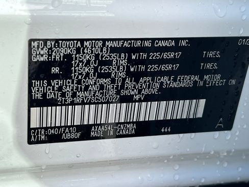 New 2025 Toyota RAV4 XLE w/ Weather Package image 22
