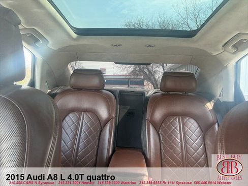 Used 2015 Audi A8 L 4.0T w/ Premium Package image 23
