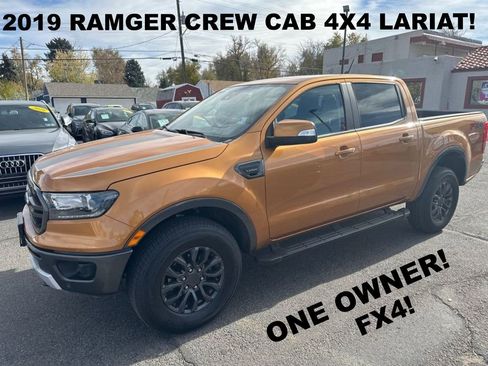 Used 2019 Ford Ranger Lariat w/ Equipment Group 501A Mid image 1