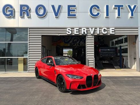 Used 2021 BMW M4 Competition w/ M Carbon Exterior Package RWD image 1