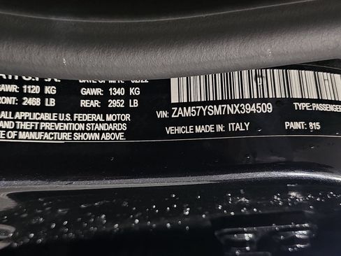 Used 2022 Maserati Ghibli Modena RWD image 30