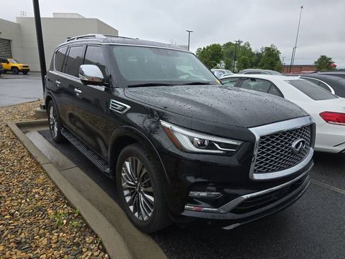 Used 2021 INFINITI QX80 Sensory w/ All-Season Package RWD image 1