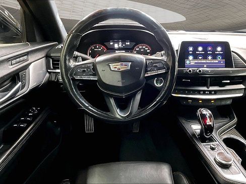 Used 2021 Cadillac CT4 V w/ Climate Package RWD image 4