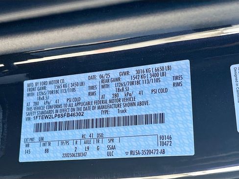 Used 2025 Ford F150 STX w/ Equipment Group 201A FX4 image 28