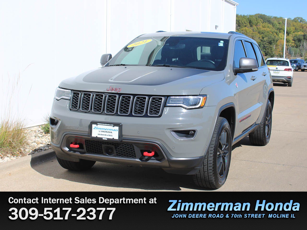 Used 2021 Jeep Grand Cherokee Trailhawk w/ Trailhawk Luxury Group AWD/4WD image 24