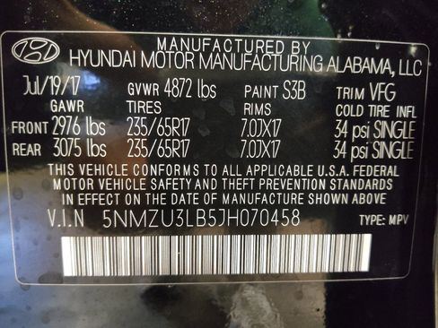 Used 2018 Hyundai Santa Fe Sport w/ 2.4L Value Package 02 FWD image 33