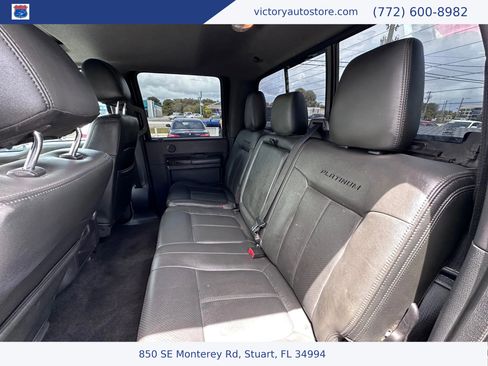 Used 2016 Ford F350 Platinum w/ FX4 Off-Road Package image 17