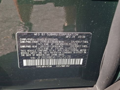 New 2026 Subaru Outback Wilderness AWD/4WD image 21