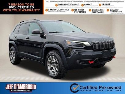 Certified 2021 Jeep Cherokee Trailhawk w/ Sun, Sound & Nav Group