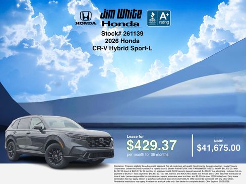 New 2026 Honda CR-V Sport-L image 3