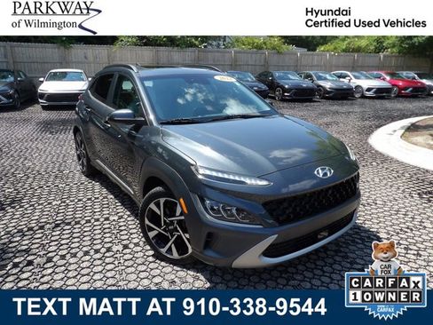 Certified 2022 Hyundai Kona Limited w/ Winter Weather Package FWD image 1
