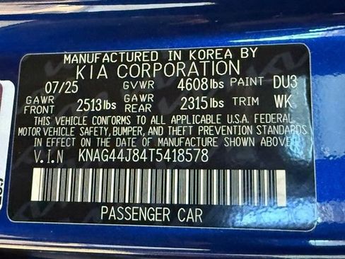 New 2026 Kia K5 GT image 21