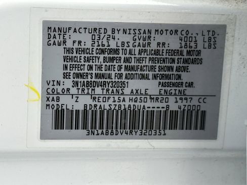 Used 2024 Nissan Sentra SR w/ SR Premium Package image 40