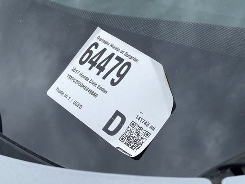 Certified 2017 Honda Civic LX image 31