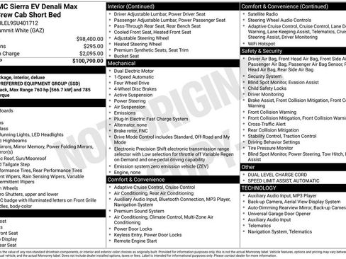 Used 2025 GMC Sierra EV Denali image 3